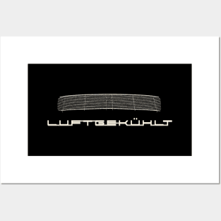 Luftgekuhlt 911 by Buck Tee Posters and Art